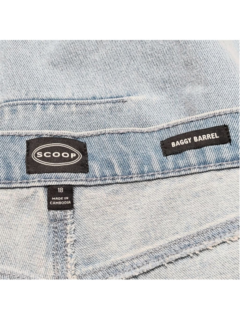 Scoop Women's High-Rise Ankle Barrel Jeans - Picture 6 of 8